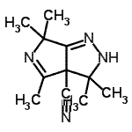 CAS#: 820245-93-0， 3,3,4,6,6-Pentamethyl-2,6-dihydropyrrolo[3,4-c]pyrazole-3a(3H)-carbonitrile