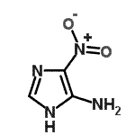 CAS#: 82039-90-5， 5-Nitro-1H-imidazol-4-amine