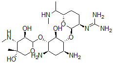 CAS#: 82089-23-4， 2'-Guanidyl-2'-Deaminogentamicin C1