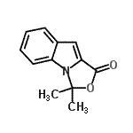 CAS#: 820964-06-5， 3,3-Dimethyl-1H-[1,3]oxazolo[3,4-a]indol-1-one