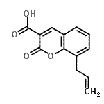 CAS#: 82119-77-5， 8-Allyl-2-oxo-2H-chromene-3-carboxylic acid