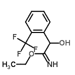 CAS 登录号：82129-00-8， 乙基2-羟基-2-[2-(三氟甲基)苯基]乙亚氨酸酯