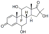 CAS#: 82154-74-3， 9-Fluoro-16-Methyl-6,11,16-Trihydroxy-1,4-Androstadiene-3,17-Dione