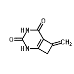 CAS#: 82157-94-6， 7-Methylene-2,4-diazabicyclo[4.2.0]oct-1(6)-ene-3,5-dione