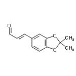 CAS#: 821775-38-6， (2E)-3-(2,2-Dimethyl-1,3-benzodioxol-5-yl)acrylaldehyde