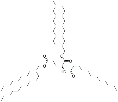 CAS#: 82204-94-2， Bis(2-Octyldodecyl) N-(1-Oxododecyl)-L-Glutamate