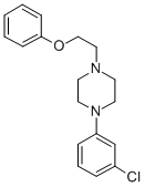 CAS#: 82205-85-4， 1-(3-Chlorophenyl)-4-(2-Phenoxyethyl)-Piperazine