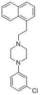CAS#: 82205-87-6， 1-(3-Chlorophenyl)-4-(2-(1-Naphthalenyl)Ethyl)Piperazine