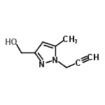 CAS#: 82235-70-9， [5-Methyl-1-(2-propyn-1-yl)-1H-pyrazol-3-yl]methanol