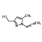 CAS#: 82235-72-1， (5-Methyl-1-propadienyl-1H-pyrazol-3-yl)methanol