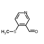 CAS#: 82257-16-7， 4-(Methylsulfanyl)nicotinaldehyde
