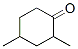 CAS#: 823-55-2， 2,4-Dimethylcyclohexan-1-One