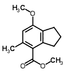 CAS#: 823180-92-3， Methyl 7-methoxy-5-methyl-4-indanecarboxylate