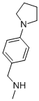 structure of CAS# 823188-79-0, N-Methyl-N-(4-Pyrrolidin-1-Ylbenzyl)Amine;N-Methyl-N-(4-Pyrrolidin-1-Ylbenzyl)Amine, Tech;N-METHYL-N-(4-PYRROLIDIN-1-YLBENZYL)AMINE