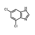CAS#: 82326-55-4， 5,7-Dichloro-1H-benzimidazole