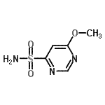 CAS#: 82341-71-7， 6-Methoxy-4-pyrimidinesulfonamide