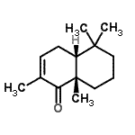 CAS#: 823785-67-7， (4aR,8aS)-2,5,5,8a-Tetramethyl-4a,5,6,7,8,8a-hexahydro-1(4H)-naphthalenone