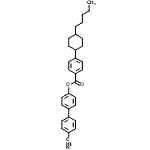 CAS#: 82406-82-4， 4'-Cyano-4-biphenylyl 4-(4-pentylcyclohexyl)benzoate