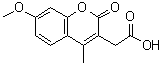 CAS#: 82412-17-7， (7-Methoxy-4-methyl-2-oxo-2H-chromen-3-yl)acetic acid