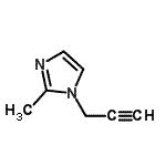 CAS#: 82418-40-4， 2-Methyl-1-(2-propyn-1-yl)-1H-imidazole