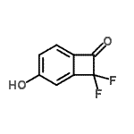 CAS#: 82431-25-2， 8,8-Difluoro-3-hydroxybicyclo[4.2.0]octa-1,3,5-trien-7-one