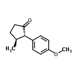 CAS#: 824390-72-9， (2S,3S)-2-(4-Methoxyphenyl)-3-methylcyclopentanone