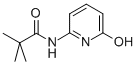 structure of CAS# 824429-50-7, N-(6-Hydroxy-Pyridin-2-Yl)-2,2-Dimethyl-Propionamide;N-(6-HYDROXY-PYRIDIN-2-YL)-2,2-DIMETHYL-PROPIONAMIDE;N-(6-Hydroxypyridin-2-Yl)Pivalamide