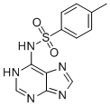 CAS 登录号：82499-19-2， N-(嘌呤-6-基)-alpha-甲苯磺酰胺