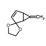 CAS#: 82517-80-4， 6-Methylenespiro[bicyclo[3.1.0]hex-3-ene-2,2'-[1,3]dioxolane]