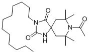CAS#: 82537-67-5， 8-Acetyl-3-Dodecyl-7,7,9,9-Tetramethyl-1,3,8-Triazaspiro[4.5]Decane-2,4-Dione