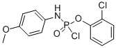 CAS#: 82556-11-4， N-(4-Methoxyphenyl)-Phosphoramidochloridic acid 2-chlorophenyl ester