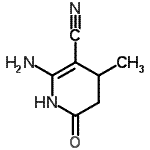 CAS#: 82584-92-7， 2-Amino-4-methyl-6-oxo-1,4,5,6-tetrahydro-3-pyridinecarbonitrile