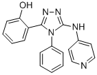 CAS#: 82619-95-2， 2-(4-Phenyl-5-(4-Pyridinylamino)-4H-1,2,4-Triazol-3-Yl)-Phenol