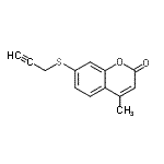 CAS#: 827024-65-7， 4-Methyl-7-(2-propyn-1-ylsulfanyl)-2H-chromen-2-one