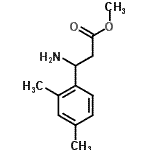 CAS#: 827034-71-9， Methyl 3-amino-3-(2,4-dimethylphenyl)propanoate