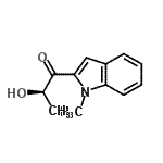 CAS#: 827322-61-2， (2R)-2-Hydroxy-1-(1-methyl-1H-indol-2-yl)-1-propanone