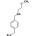 CAS#: 827328-12-1， N-(4-Ethylbenzyl)-2-methoxyethanamine