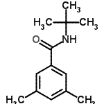 CAS#: 827346-47-4， 3,5-Dimethyl-N-(2-methyl-2-propanyl)benzamide