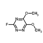 CAS#: 82737-01-7， 3-Fluoro-5,6-dimethoxy-1,2,4-triazine