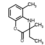 CAS#: 828246-26-0， 3-Ethyl-3,5-dimethyl-3,4-dihydro-2H-1,4-benzoxazin-2-one