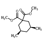 CAS#: 828271-32-5， Dimethyl (3R,5S)-3,5-dimethyl-1,1-cyclohexanedicarboxylate