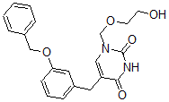 CAS#: 82857-75-8, 5-(3-Benzyloxybenzyl)-1-(2'-hydroxyethoxymethyl)uracil