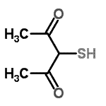 CAS#: 82869-02-1， 3-Sulfanyl-2,4-pentanedione