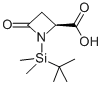 structure of CAS# 82938-50-9, (4S)-N-(Tert-Butyldimethylsilyl)Azetidin-2-One-4-Carboxylic Acid