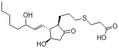 CAS#: 83010-28-0， 4-Thiaprostaglandin E1