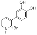 CAS 登录号:83010-36-0, 4-(1,2,5,6-四氢-3-吡啶基)-1,2-苯二醇氢溴酸盐