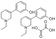CAS#: 83010-53-1， 3-(1-Ethyl-1,2,5,6-Tetrahydro-3-Pyridinyl)Phenol Ethanedioate (2:1)