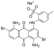 CAS#: 83027-42-3， Sodium 4-[(4,8-Diamino-3,7-Dibromo-9,10-Dihydro-9,10-Dioxo-1-Anthryl)Amino]Toluene-3-Sulphonate