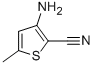 structure of CAS# 83060-73-5, 3-Amino-5-Methyl-Thiophene-2-Carbonitrile;3-AMINO-5-METHYL-THIOPHENE-2-CARBONITRILE;3-Amino-2-Cyano-5-Methyl Thiophene
