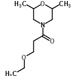 CAS#: 831216-81-0， 1-(2,6-Dimethyl-4-morpholinyl)-3-ethoxy-1-propanone